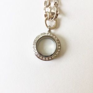 Origami Owl Silver Bracelet